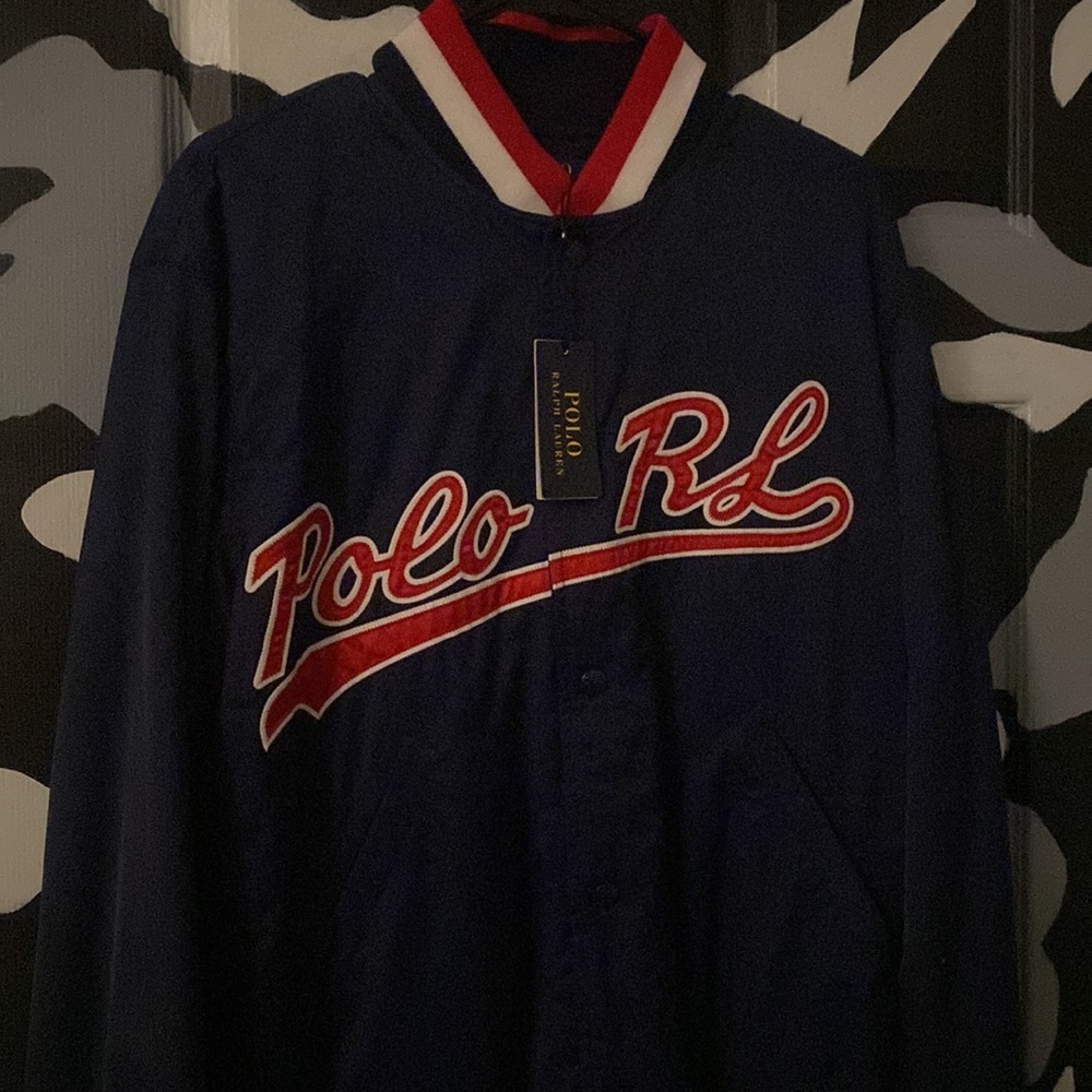 polo bomber jacket